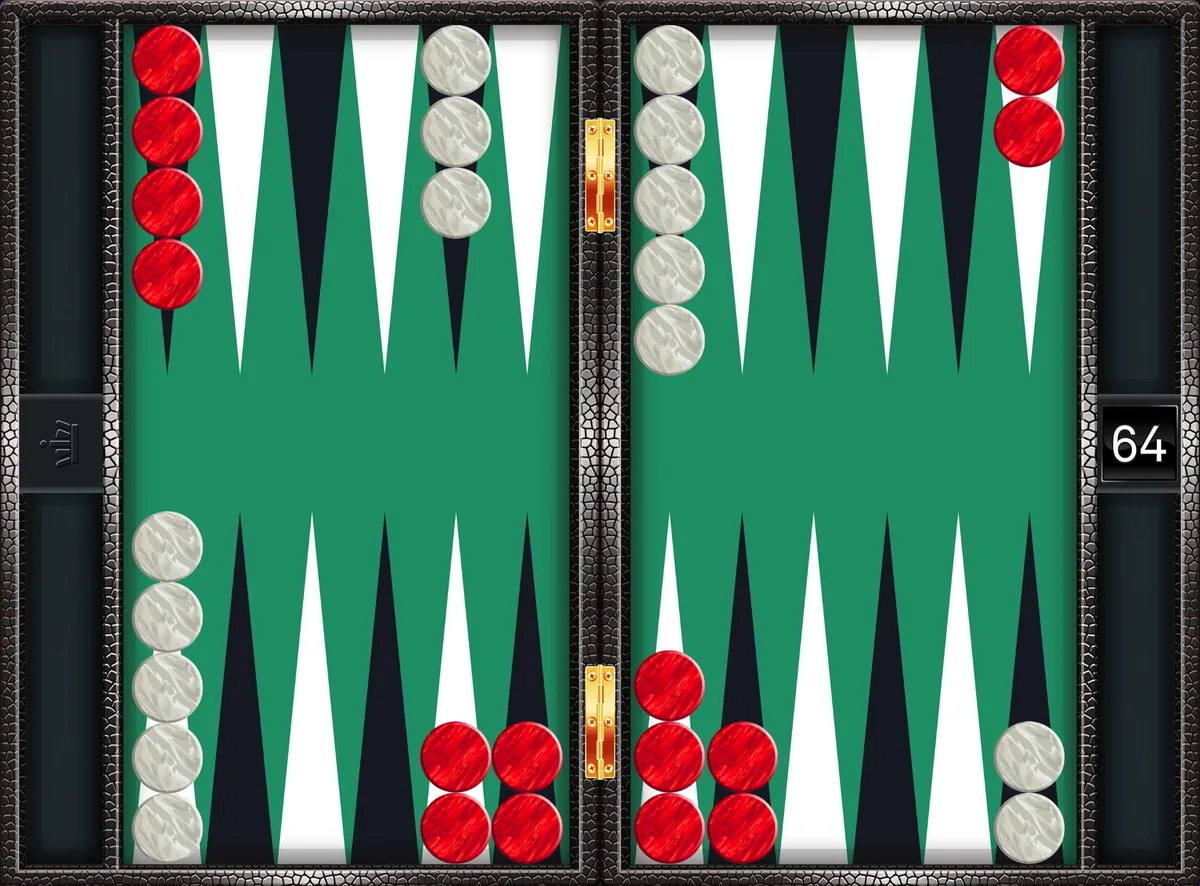 A four-prime: red holds the 8, 7, 6 and 5 points in an unbroken wall