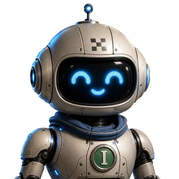 GG Otter — 2026 character render.