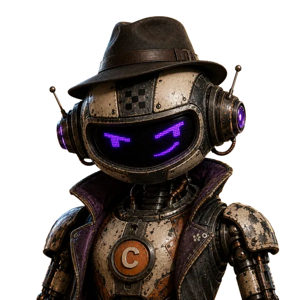 GG Weasel — 2026 character render.